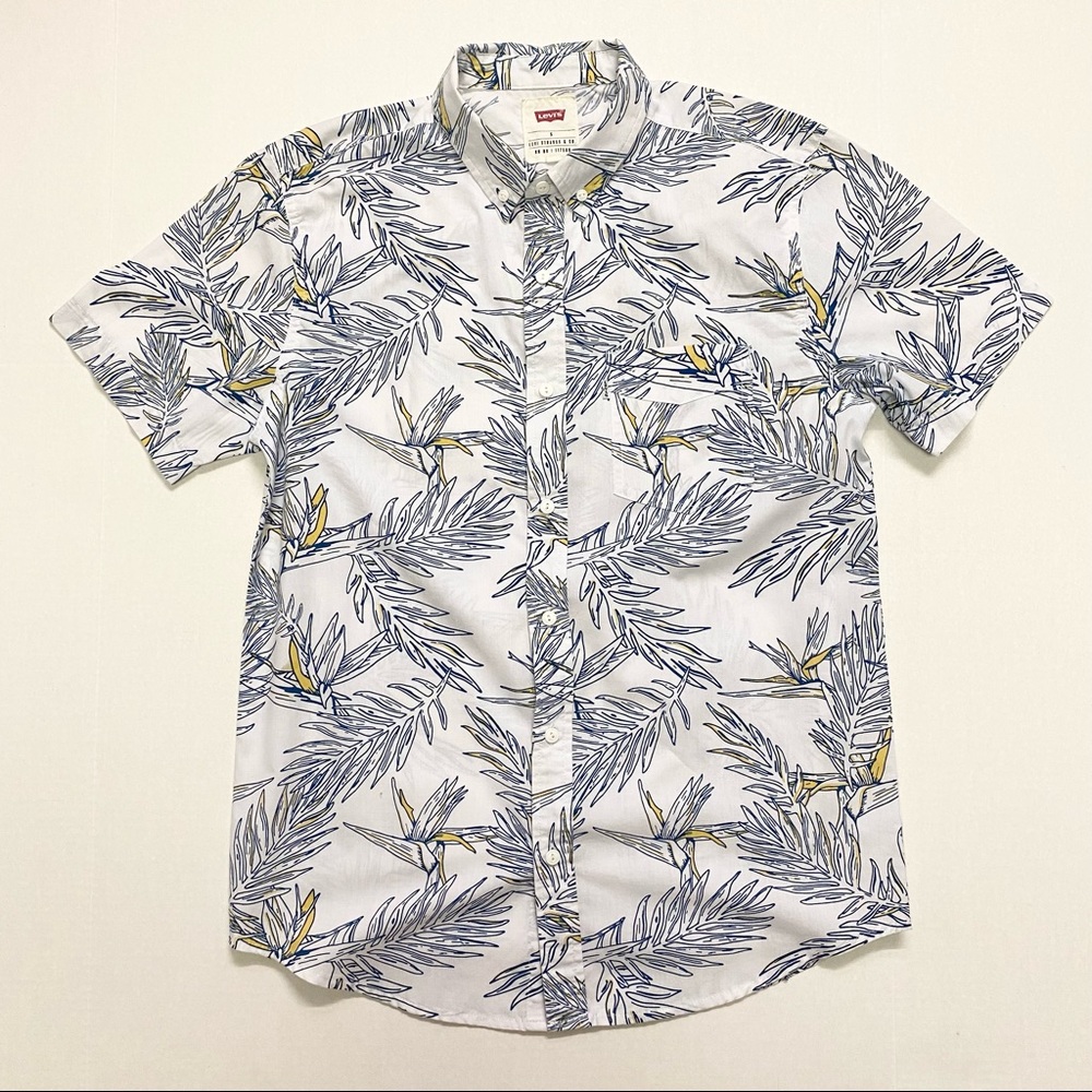 Levi’s Floral Button Down Shirt